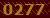 3677 code